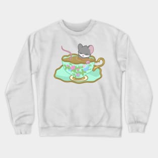 Rat Teacup Bath Crewneck Sweatshirt